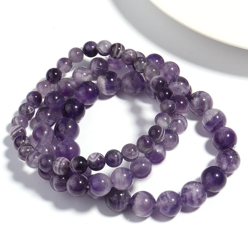 Product Introduction of Hot Natural Crystal Bracelet Dream Amethyst Bracelet Summer Little Fresh Girls Wild Jewelry Gift 3