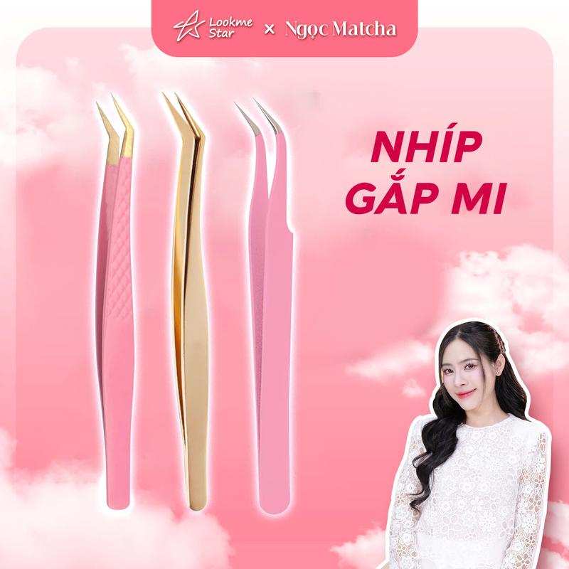  Lookme Star - Nhíp gắn mi chuyên dụng Mỹ Phẩm 