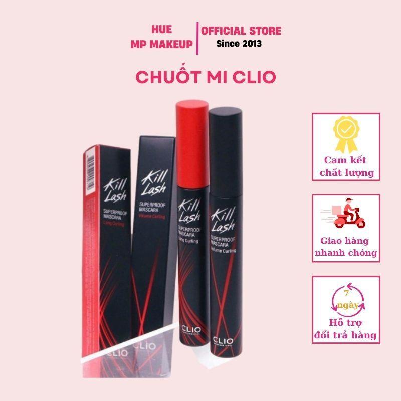 Chuốt mi CLIO Kill Lash Superproof Mascara 7g làm cong mi chống trôi
