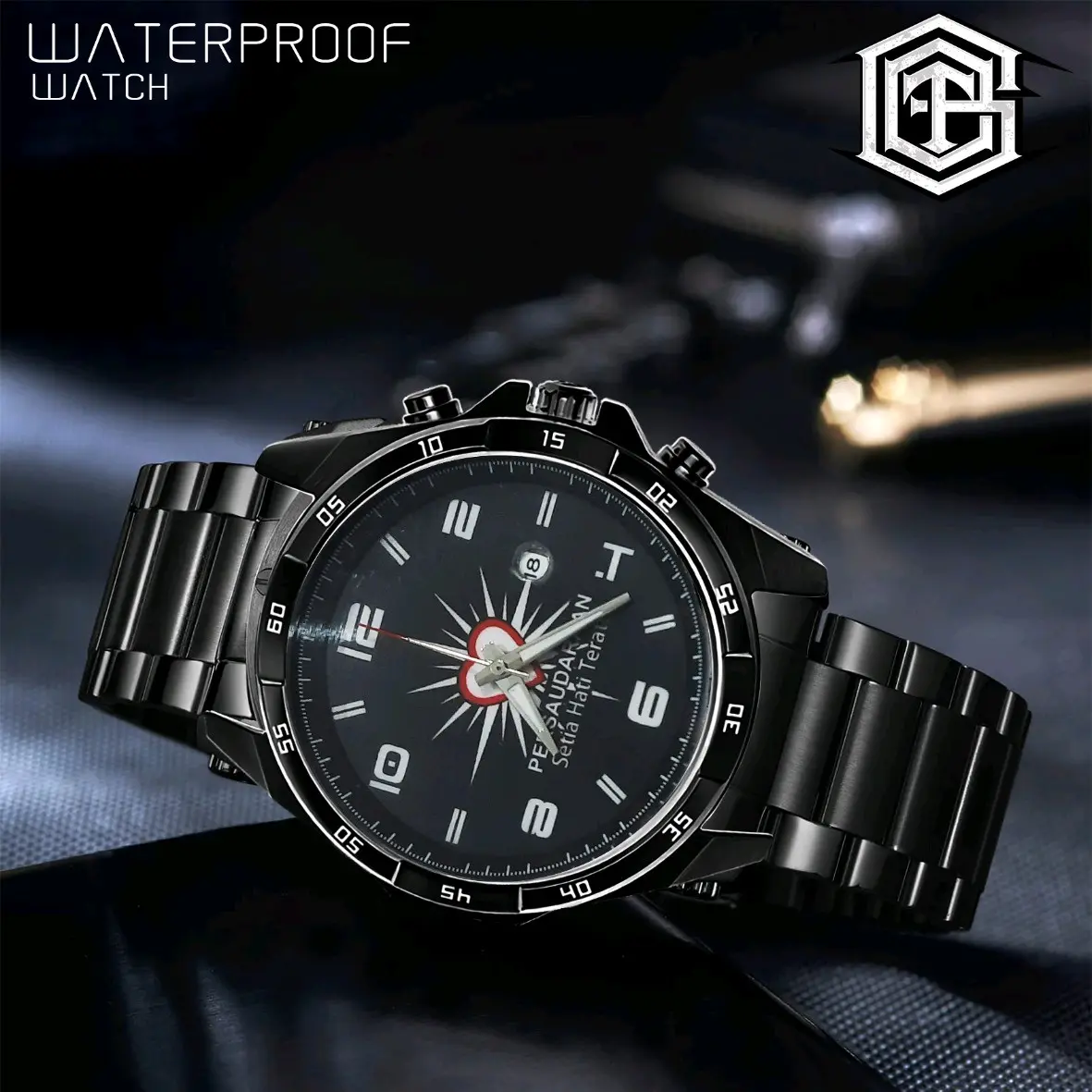 JAM TANGAN PSHT PRIA ANTI AIR