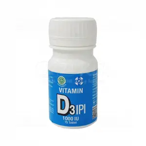 Vitamin D3 IPI 1000iu (75 Tablet) (per Pcs)