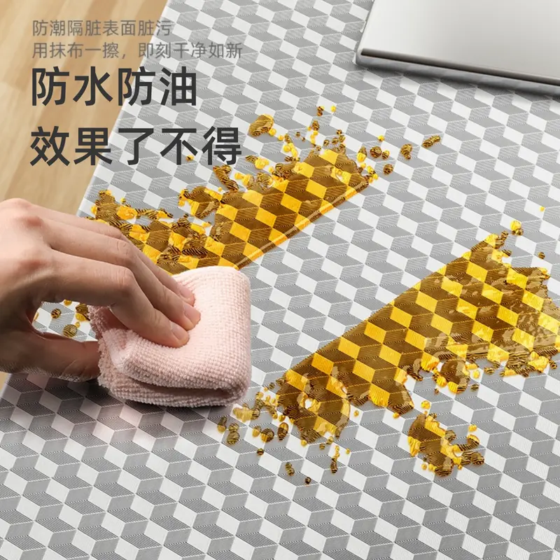 Miếng Dán Chống Thấm Nước, Nhà Bếp Dày Dặn, Chống Dầu, Chịu Nhiệt Độ Cao, Chống Cháy, Chống Ẩm, Cho Tủ, Bếp, Mui Gió, Làm Bằng Giấy Bạc Nhôm, Giấy Bạc Thiếc Decor Decor Phòng Decal 2
