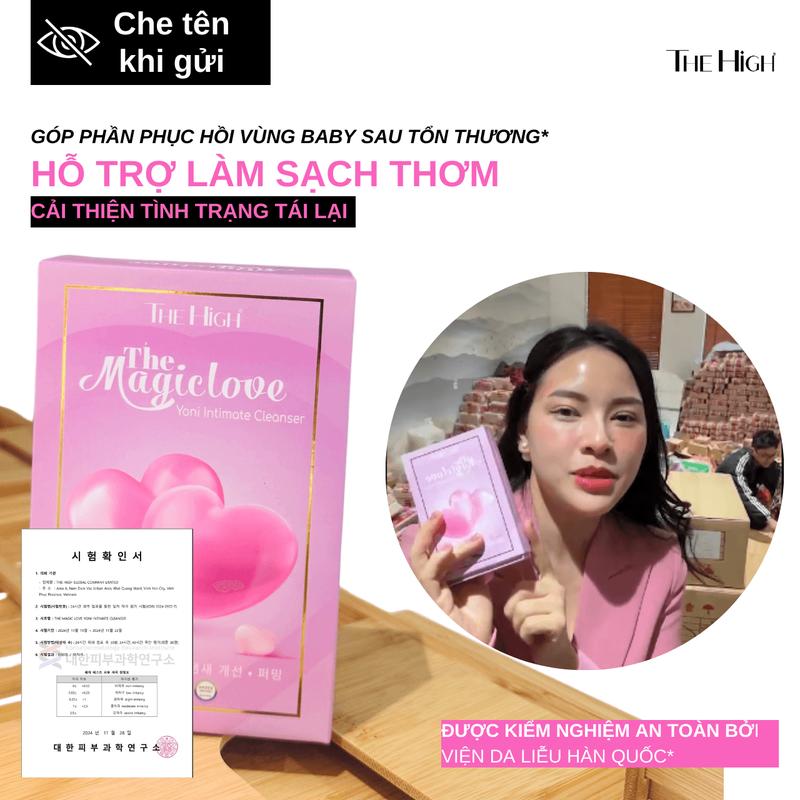 Dung dịch vệ sinh dạng khô Hàn Quốc THE HIGH hỗ trợ giảm mùi hôi vùng kín, hỗ trợ đẩy sạch cặn Nữ