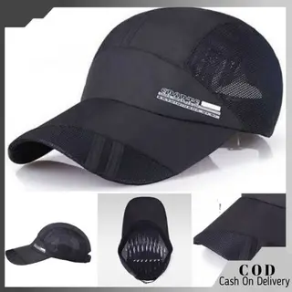 Topi Pria Trucker Outdoor Baseball Quick Drying Mesh - QEWI