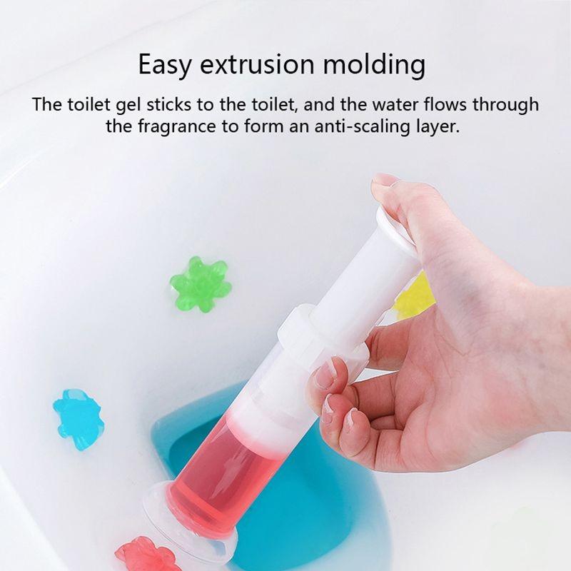 Pewangi Kloset Gel Pengharum Toilet Pewangi Kamar Mandi Closet WC Penghilang Bau Pembersih Harum Aroma 4