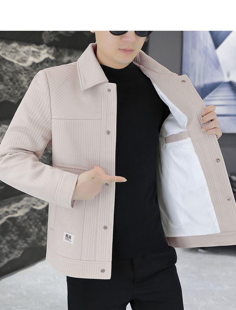 Product Introduction of 2024 Autumn New Korean Men's Jacket Trendy Wild Slim Fit Handsome Casual Jacket 17