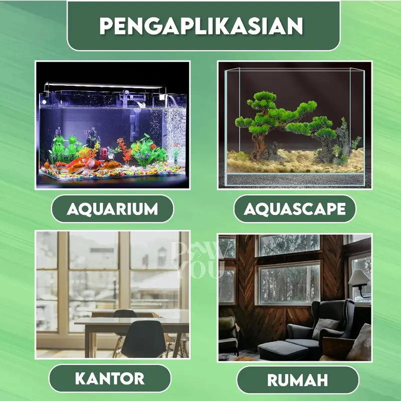 Alat Pembersih Kaca Aquarium Sikat Magnet Premium Magnetik Brush Design Kecil 1