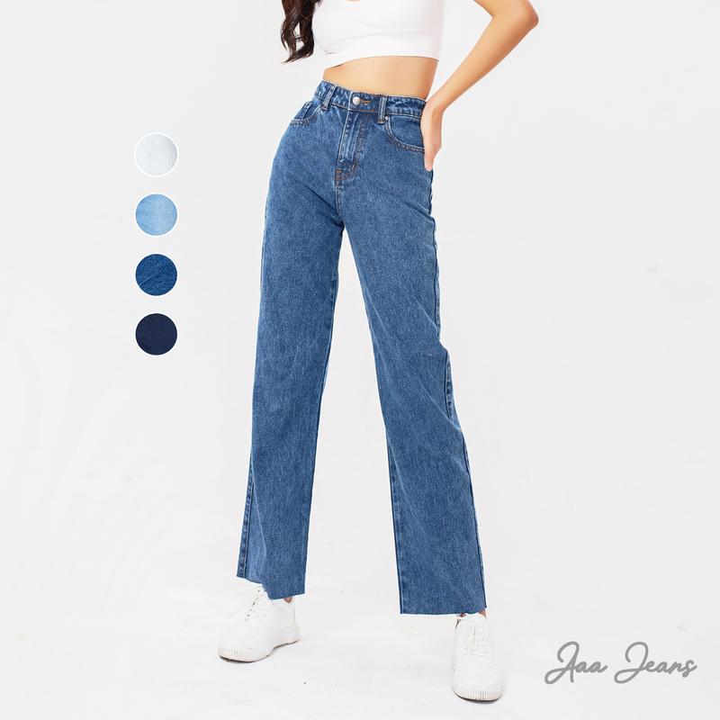 Quần Jean Nữ Ống Rộng Lưng Cao Aaa Jeans Wide leg Women Pants