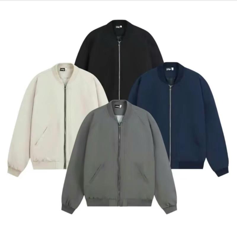   MỞ BÁN  Áo Khoác Nam  Dù Hai Lớp Chống Nước Cản Gió Chống Tia UV - Menwear Jacket VNXK 2024 Navy Cổ Tàu Menswear julido áo  khoác áo  khoác 