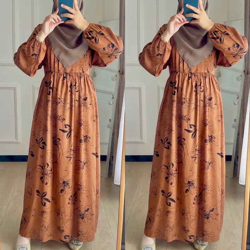 Gamis Rayon / Homey Dress Rayon Busui Ada Size S M L XL 8