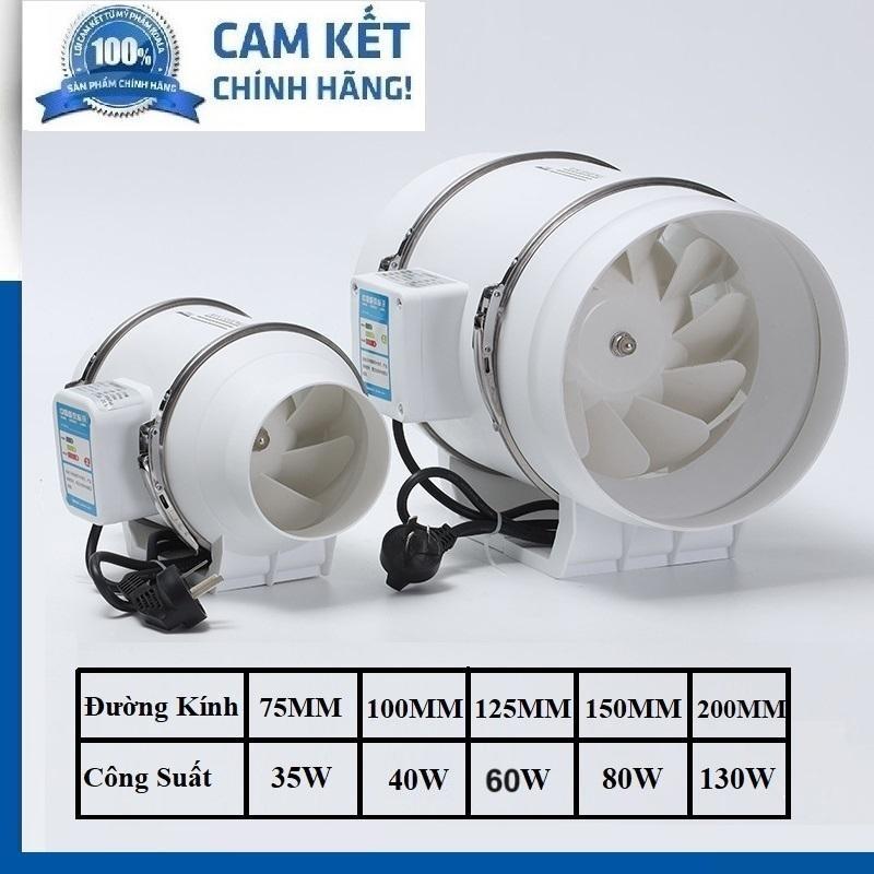 Quạt Thông Gió Hút Mùi Đường Ống Đa Năng Hiệu Suất Cao, Quạt Hút Dẫn Gió Chuyên Dùng Cho Nhà Bếp Công Sở Nhà vệ Sinh