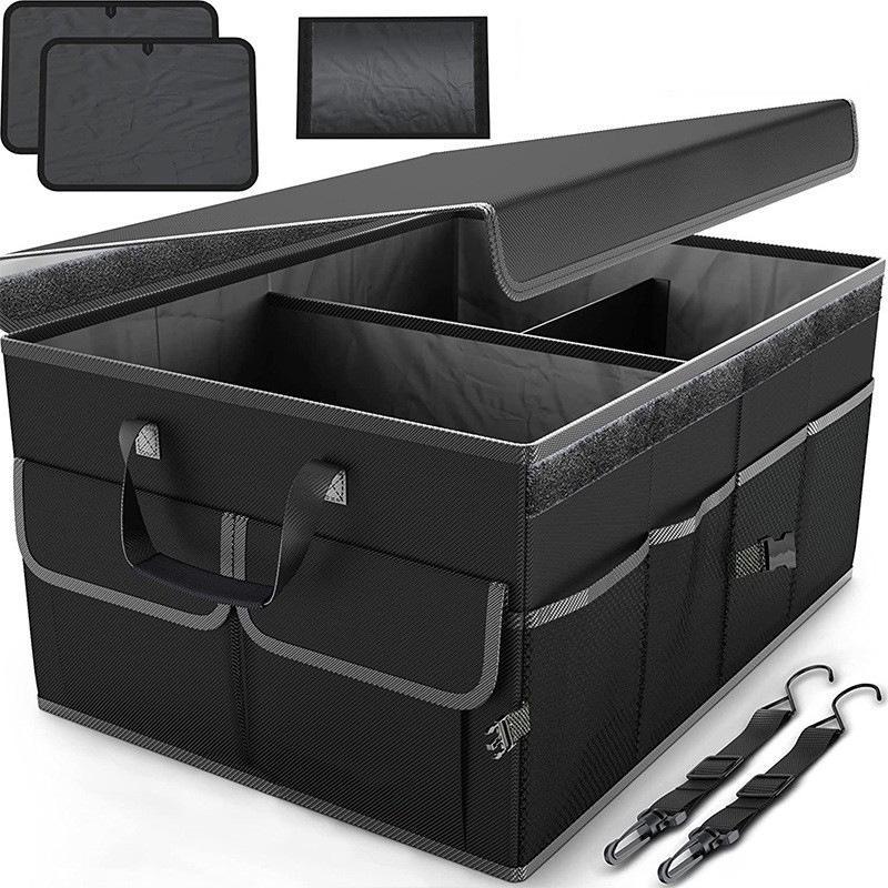 Product Introduction of Large Capacity Car Trunk Storage Box, Foldable Car Trunk Organizer, Multifunctional Car Storage Box, Car Interior Accessories 7