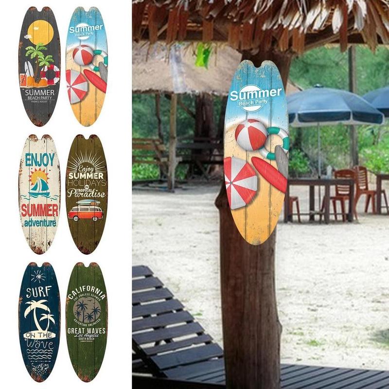 Product Introduction of Bảng Lướt sóng bằng gỗ, Đồ Trang Trí Đi Chơi In Tinh Tế Ngầu Dễ Sử Dụng, Bảng Treo Tường Điều Hướng Hàng Hải Bảng Treo Tường Mùa Hè Sáng Màu 11