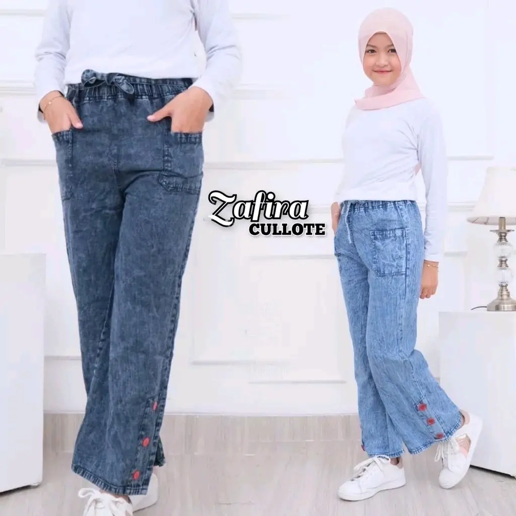 celana perempuan kulot anak Jeans