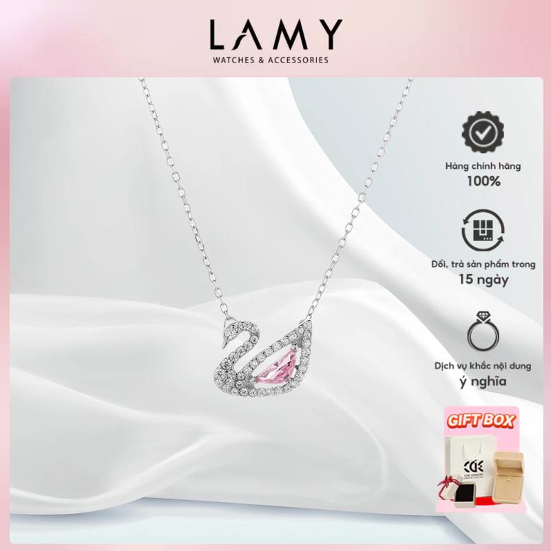 [HOT DEAL] Dây chuyền thiên nga LAMY Crystal Swan Necklace 6042 - Trang sức LAMY