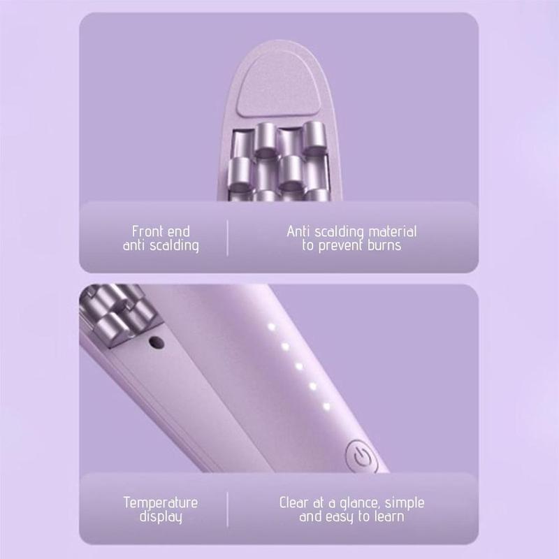 Product Introduction of Máy dập phồng tóc phiên bản mới tạo bông chân với lớp phủ gốm tích hợp ion âm giúp bảo vệ tóc 3