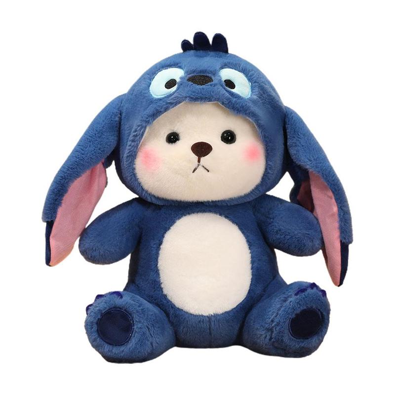Product Introduction of Transforming Stitch Bear Plush Toy - Cute Lina Bear Stuffed Animal, Doll & Dinosaur Panda For K3F4 19