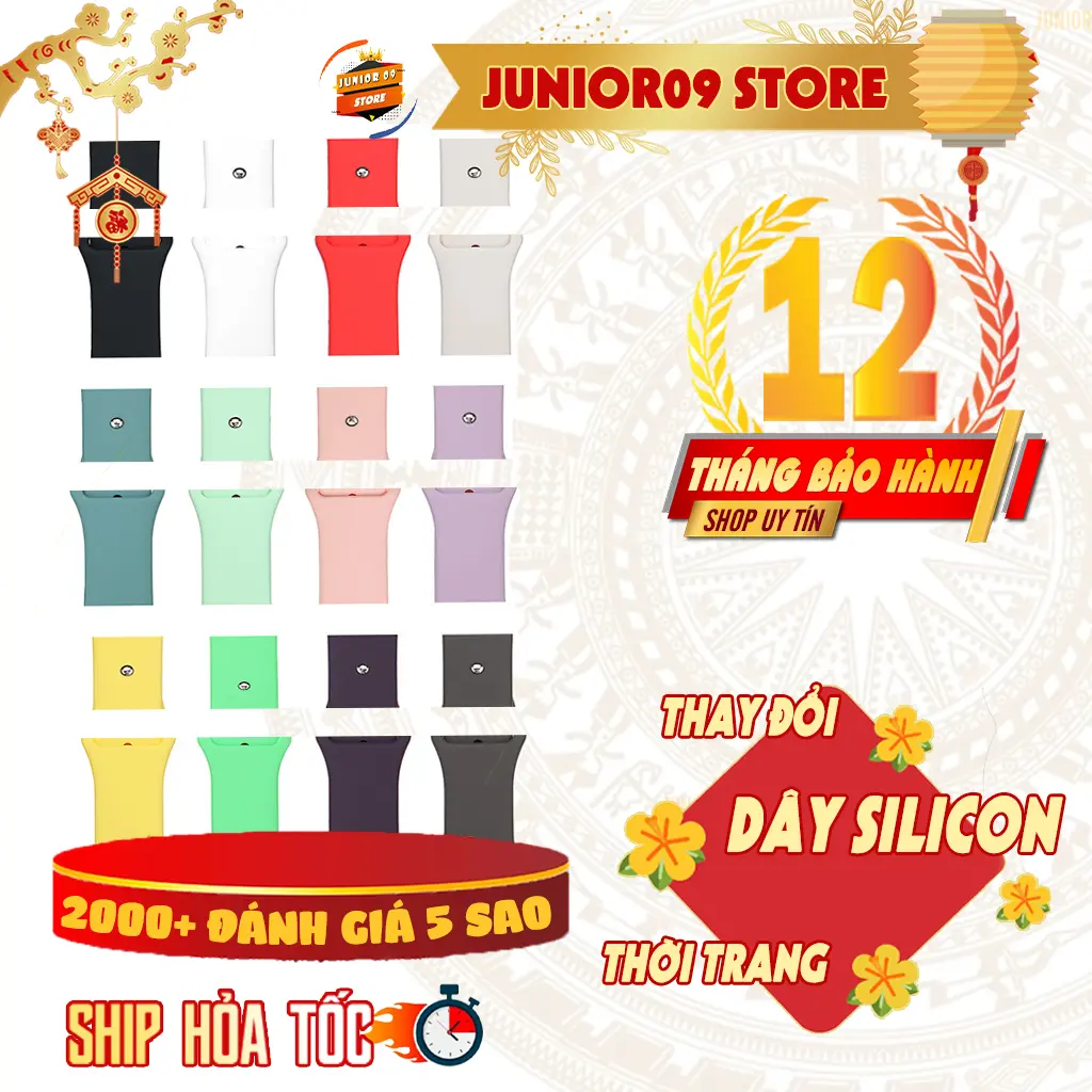 Dây Silicon Đồng hồ thông minh Junior09 Watch