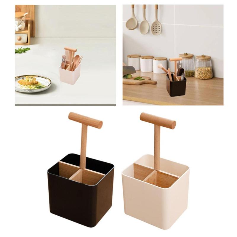 Chopsticks Holder Countertop Storage Rack for End Table Kitchen Bedroom 3