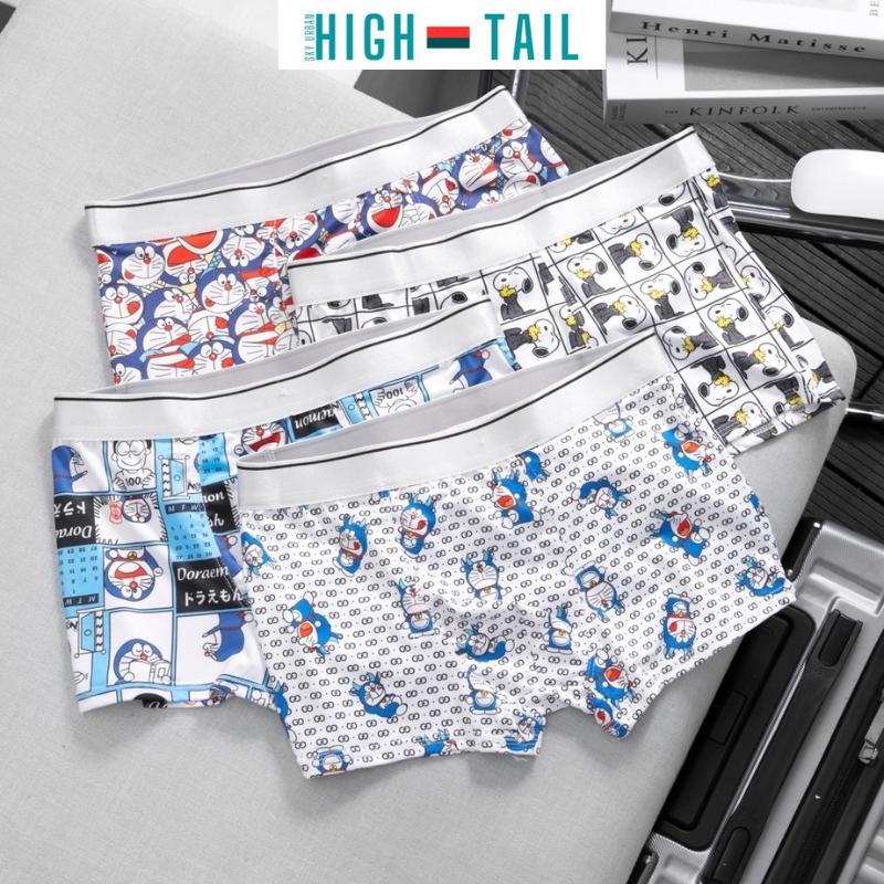 [ Combo 4-5 Cái ] Quần Sịp Nam Đùi Hoạt Hình DRM-Mới, Quần Lót nam Vải Thun Lạnh Co Dãn 4 Chiều. Quần Boxer Menswear Boxer có size từ 30-85kg , che tên sản phẩm khi giao freeship boxer  6 múi
