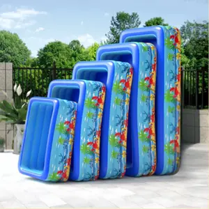 [READY STOCK] kolam renang anak jumbo 3 meter 3 Rings Thick rubber inflatable swimming pool