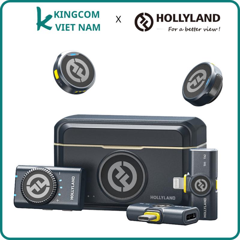 HOLLYLAND LARK M2 - Micro Thu Âm Cho Điện Thoại & Máy Ảnh - Hàng Chính Hãng / Bảo Hành 12 Tháng