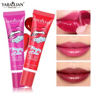 Topeng Bibir Separuh Kekal, Gincu, Pengilat Bibir Pelembap, Kalis Air, Tidak Luntur, Tidak Melekat, Reka Bentuk Cawan Peel-Off lip  matte  untuk  bibir  kering