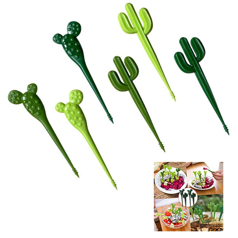 Nĩa Trái Cây, Kích Thước Nhỏ, Thiết Kế Hoạt Hình, Thích Hợp Cho Đồ Ăn Nhẹ, Bánh Ngọt Và Món Tráng Miệng Cho Trẻ Em, Chọc Tăm, Tăm Xỉa Răng, Trang Trí Bữa Trưa Và Tiệc Tùng Bento, đồ dùng Nhà Bếp 5