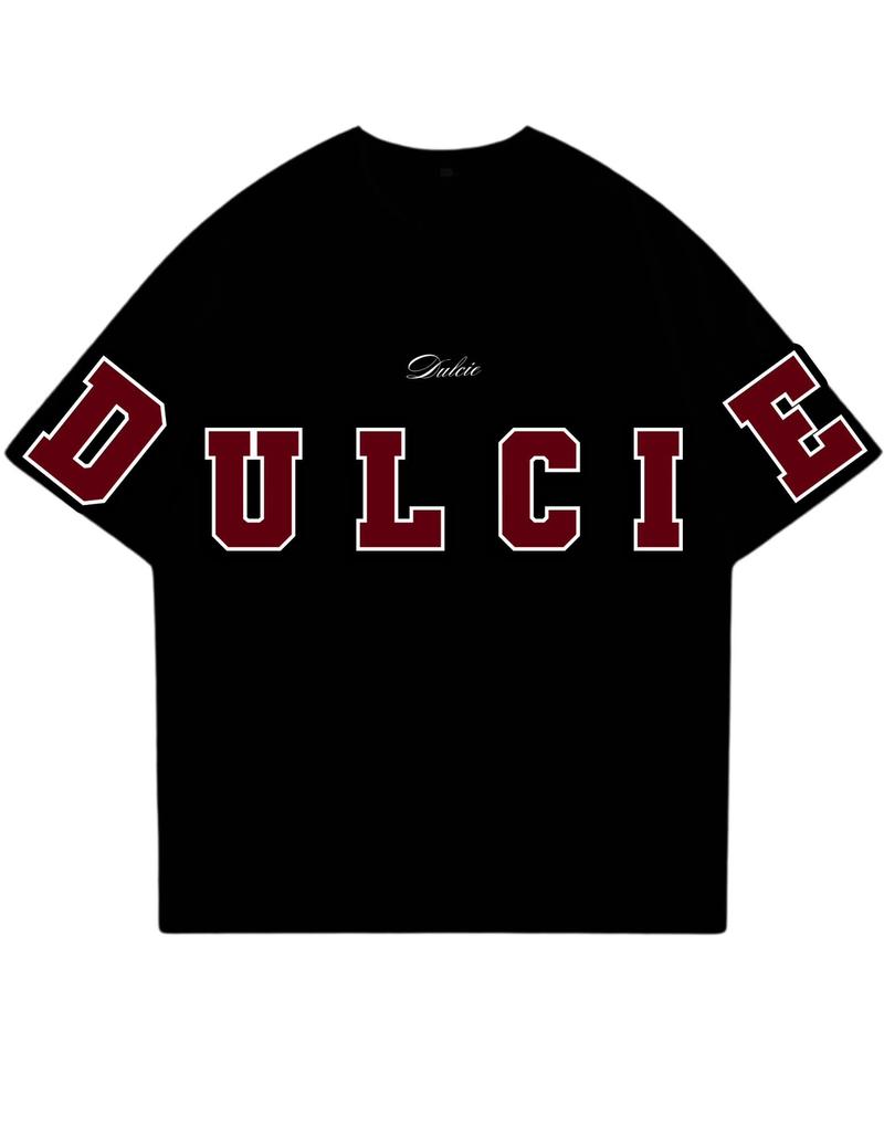 Product Introduction of Áo Thun Cổ Tròn Tay Dulcie Oversize Nam Nữ - Cotton 98% Spandex 2% 220GSM - Chất Mát Cao Cấp Menswear Unisex 7
