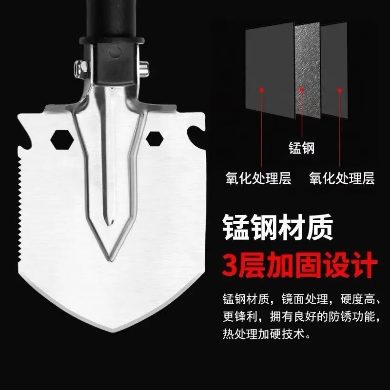Xẻng làm vườn, xẻng câu cá xới đất, tiện lợi đa năng 4