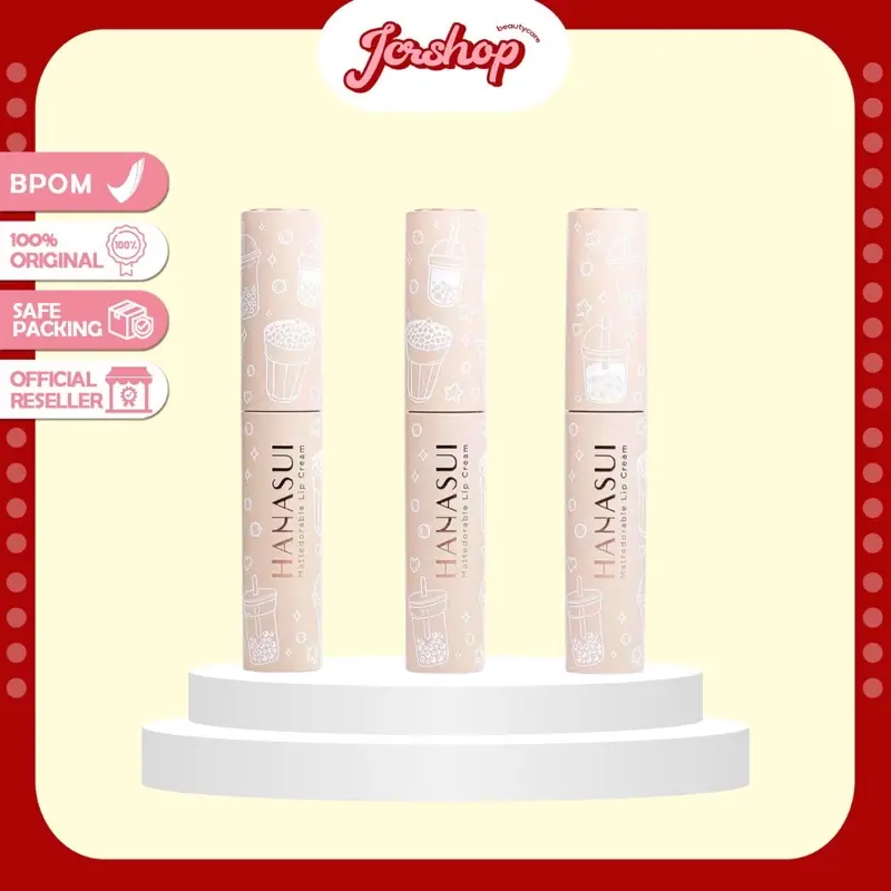 HANASUI Mattedorable Lip Cream Boba Edition