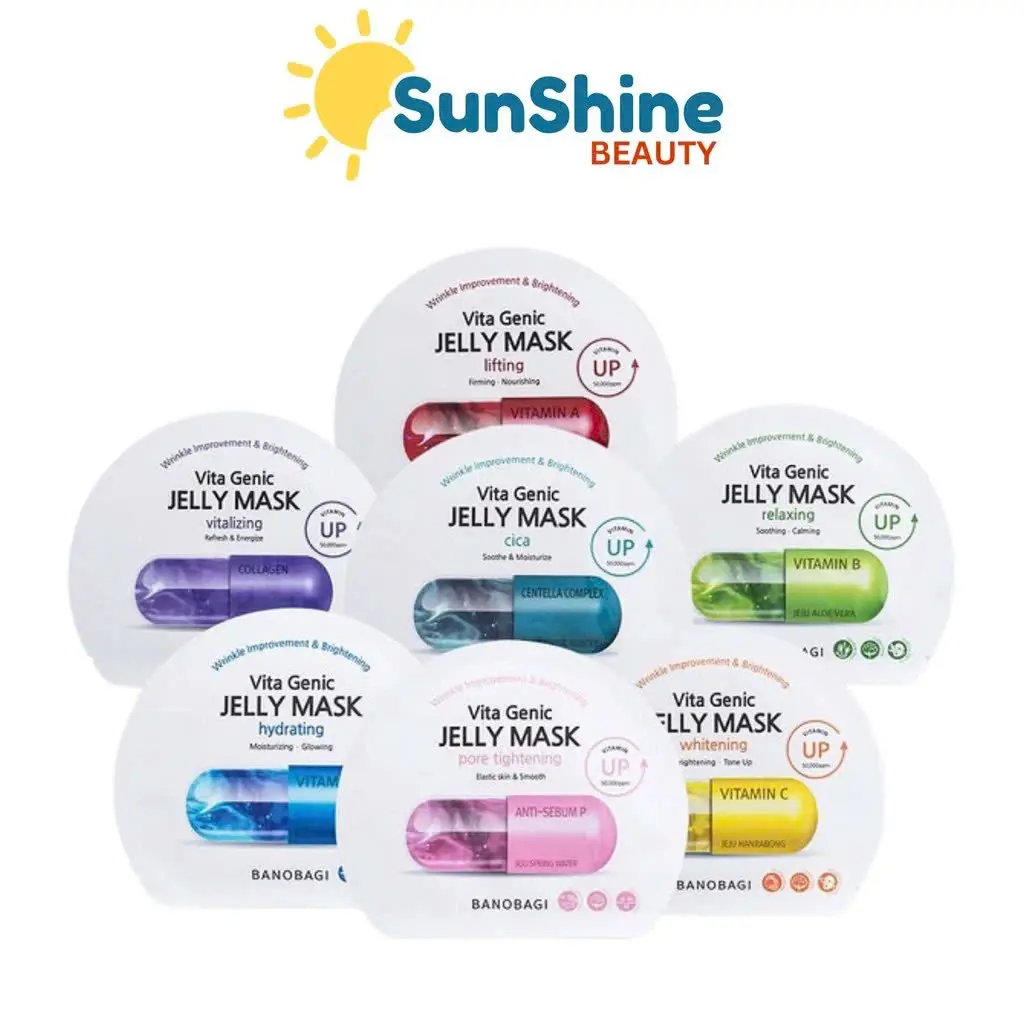 COMBO 10 Mặt Nạ Banobagi Vita Genic Jelly Mask dưỡng da, cấp ẩm 30ml