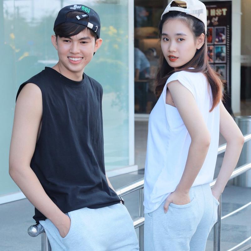 Product Introduction of Zoozoo - Áo TANKTOP local brand ba lỗ trơn đen trắng Nam Cổ Tròn 2