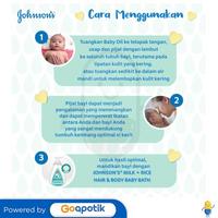 Gambar JOHNSON'S BABY OIL REGULAR 50 ML BOTOL dari Apotek Yovita Farma Bandung by GoApotik Kota Bandung 5 Tokopedia