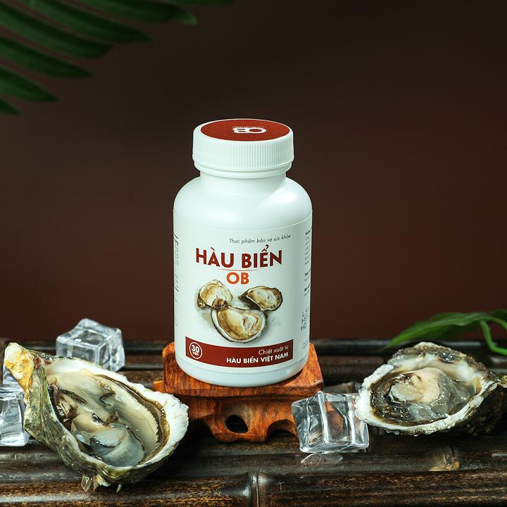  Tinh chất hàu Việt Nam OB bổ sung kẽm cho người trưởng thành  hộp 30 viên  