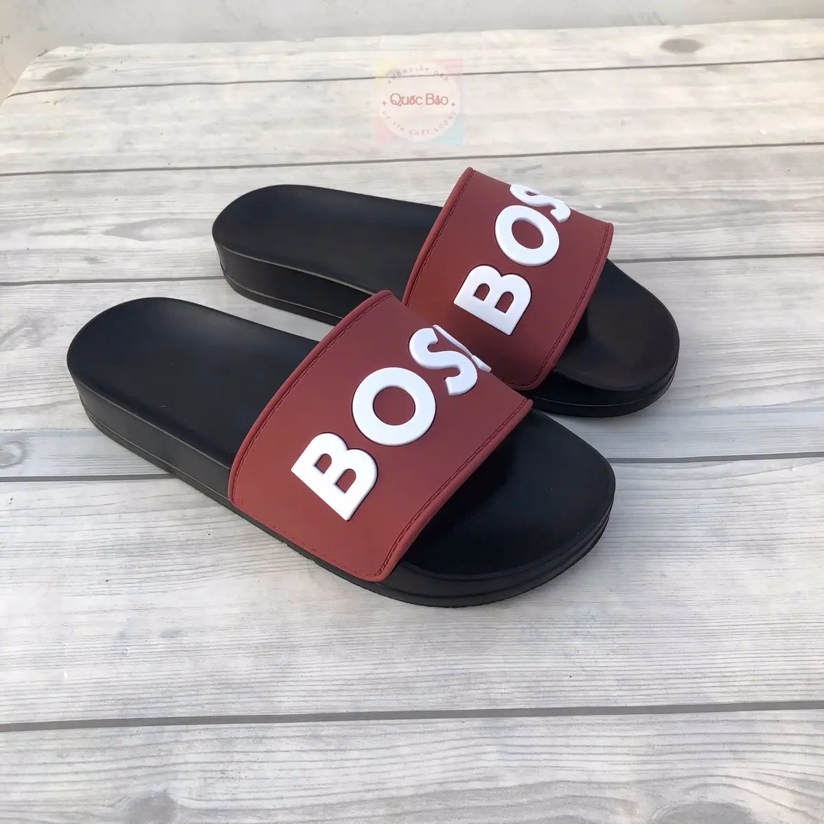 Dép lê BÓT ĐỎ nam nữ size 35-42 dép dẻo nhẹ DéP Slipper Đế Bằng Nhung