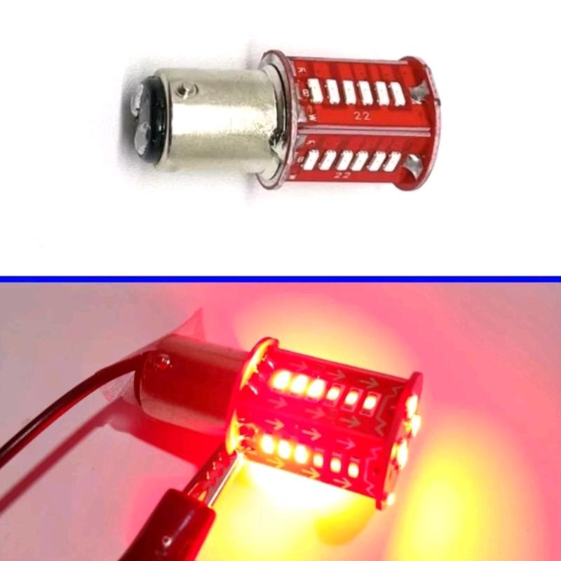 Lampu Rem Motor Running 30 LED Waterfall 1157 - Random - Motorcycle 3