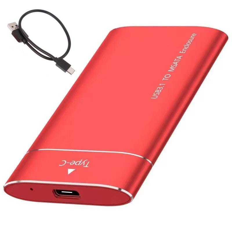 Exclusive for Cross-Border Portable External Mobile SSD Expansion Upgrade 500g-128tb Stable Transmission 2