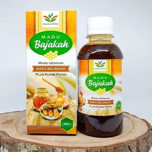 Madu Bajakah Plus Kunir Putih Bajafit Herbal 21 280gr Multi Herbal Madu Akar Bajafit Asli Kalimantan (BPOM) Madu Bajakah Plus Kunir Putih Bajafit Herbal 21 280gr Multi Herbal Madu Akar Bajafit Asli Kalimantan (BPOM)
