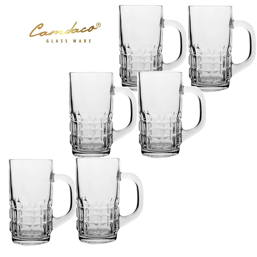 Bộ 6 Ly Thủy Tinh 131 Có Quai Uống Cà Phê 275ML – Cẩm Đạt