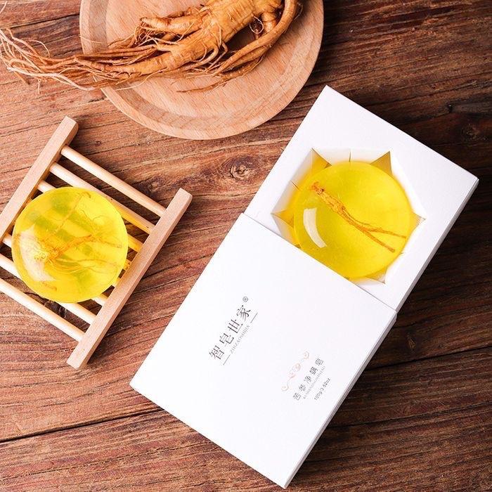 Xà phòng nhân sâm Hàn Quốc cao cấp, giảm mụn lưng, giảm thâm, tẩy da chết, dưỡng trắng da, xà phòng tắm nhân sâm 100g