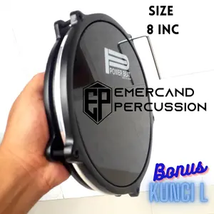 Tam tung tam hadrah mika power beat warna hitam