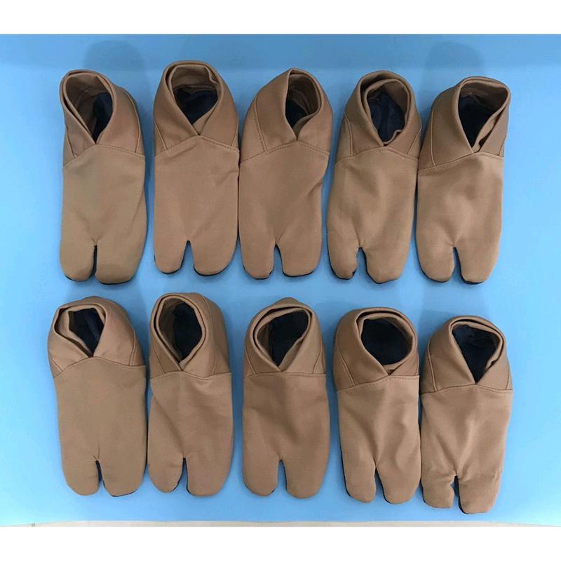 5 Đôi, 10 đôi vớ hài vải xỏ ngón ,thun co giãn, lót đế vải nỉ giúp êm chân