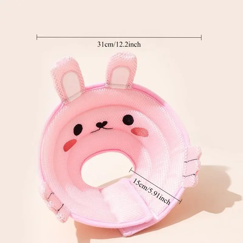 Cute Cartoon Design Pet Collar, 1 Count Adjustable Pet Collar, Pet Neck Cone, Pet Supplies for Dogs & Cats, Pet Accessories 1