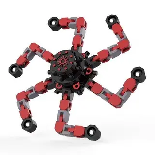 Transformer Spinner Mainan Fidget Spinner Robot Transformer Terbaru / Mainan Penghilang ...