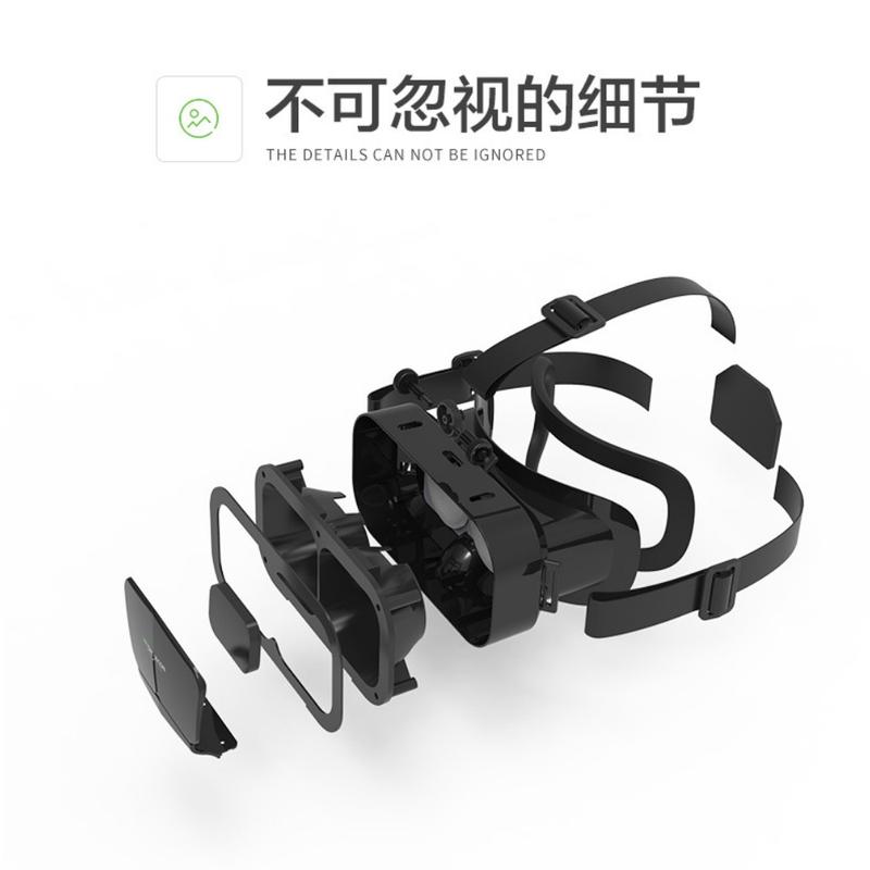 Product Introduction of New Head-mounted 3D Virtual Reality VR Glasses Mobile Movie Game Helmet Smart Digital Glasses Wearable Device 14