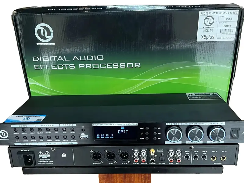 Vang Cơ TL Authentics X8 Plus có Reverb cao cấp Bluetooth 5.0 - Tặng Kèm Jac Kết Nối - Bảo Hành 24 Tháng 1