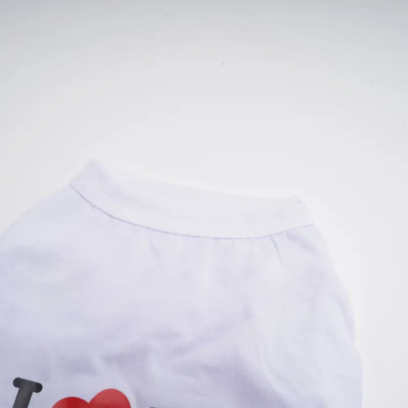 I Love My Mom Letter Print Pet Vest, Breathable Pet Clothes, Summer Thin Pet Clothing for Small Dogs, Dog & Cat Clothing Supplies 7
