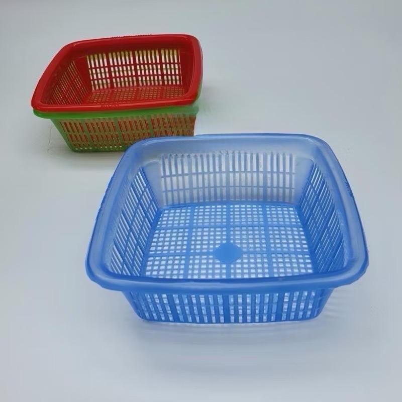  Combo 10 rổ nhựa vuông nhựa tròn Việt Nhật rổ đựng rau sống mini 