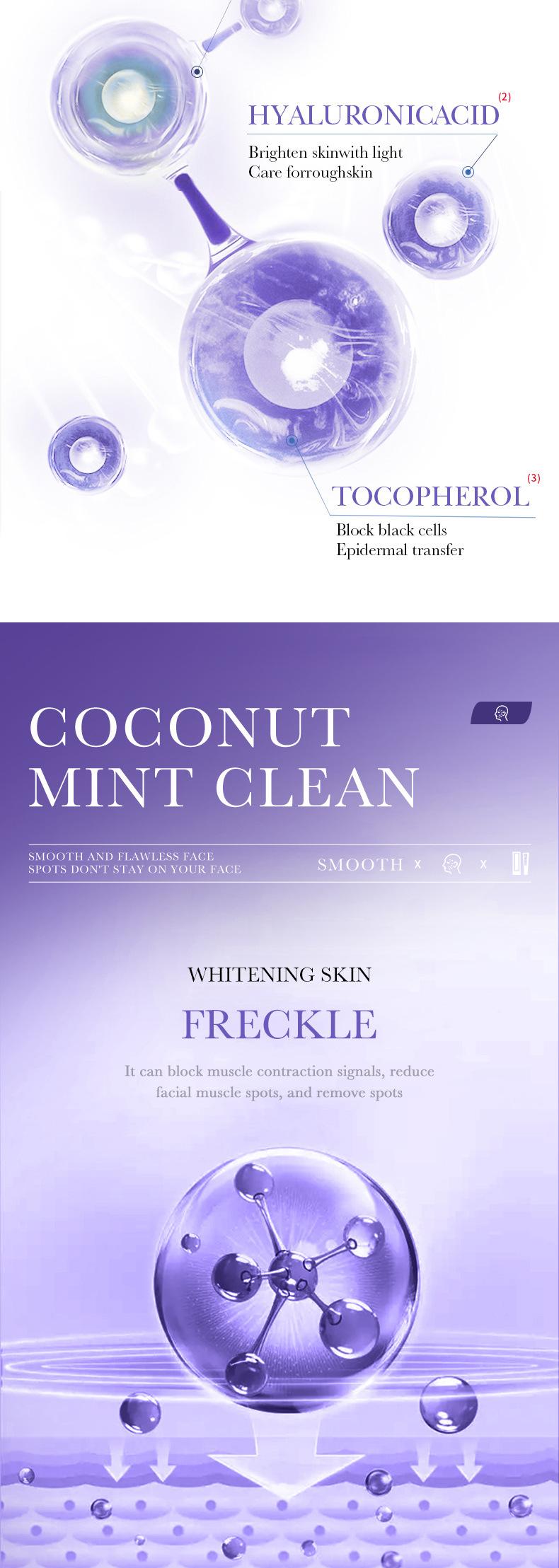 Product Introduction of Niacinamide serum whitening Dark Spot Remover Serum 30ml melasma serum remover melasma and Pekas Remover Serum original whitening and freckle removing oil small molecule time coagulation extract orchid semen tening anti-wrinkle  jhy005 4